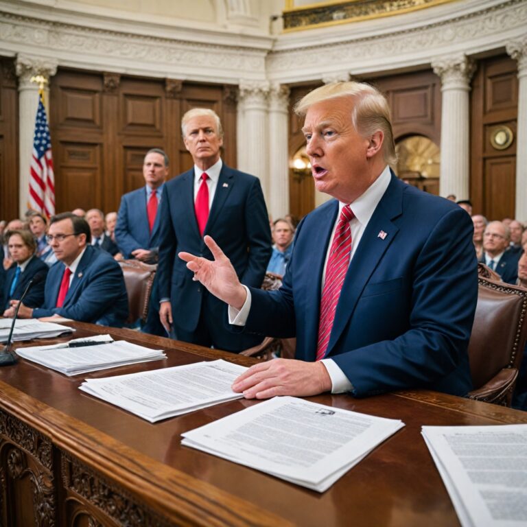 Final Vote Nears as Trumps Landmark Bill Gains Momentum with Republican Defectors Support